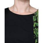 Roberto Cavalli Multicolor Floral Sheath Knee Length Dress DR281224-46