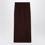 The Andamane THE ANDAMANE Hot Chocolate Shelby maxi skirt in wool Fall - Winter 2024,LDin,Women,Women > Clothing,Women > Clothing > Skirts,Yes Eu T160312ATNW037/P_ANDAM-HC_102