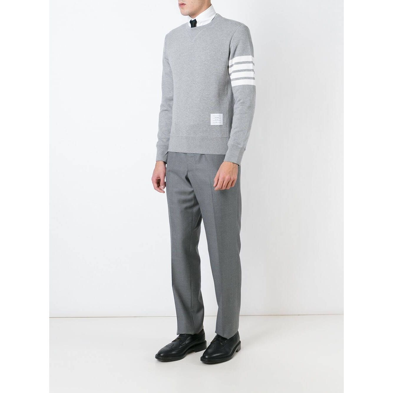 Thom Browne Sweaters Grey Topwear