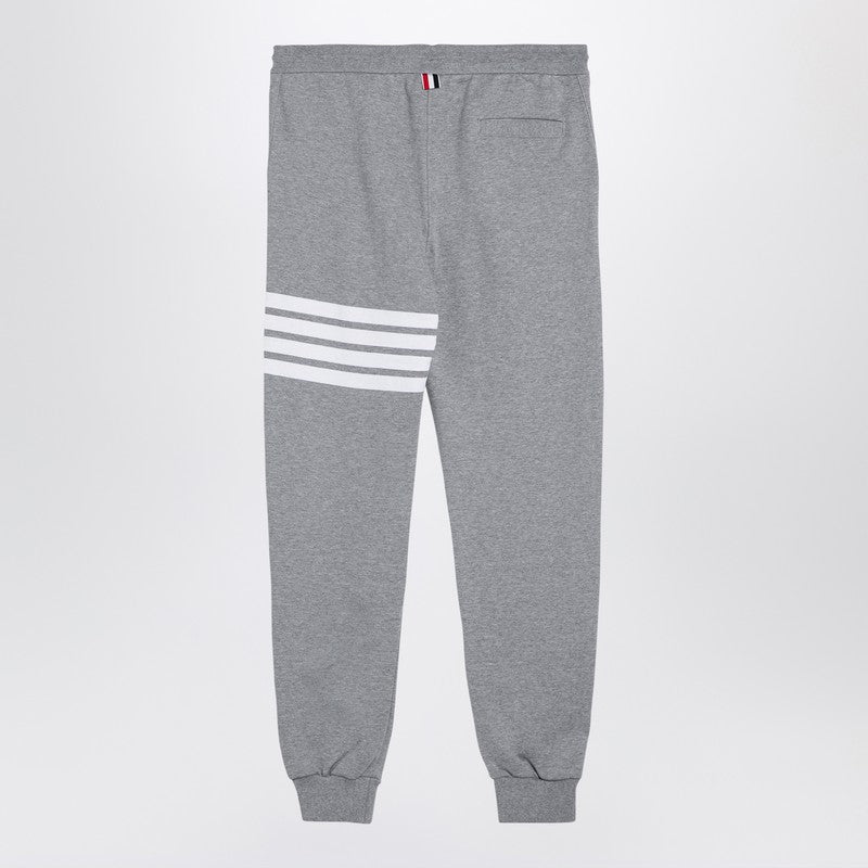 Thom Browne Thom Browne Light grey cotton jogging trousers Fall - Winter 2024,LDin,Men,Men > Clothing,Men > Clothing > Trousers,Yes Eu MJQ008H00535/P_THOMB-068_109