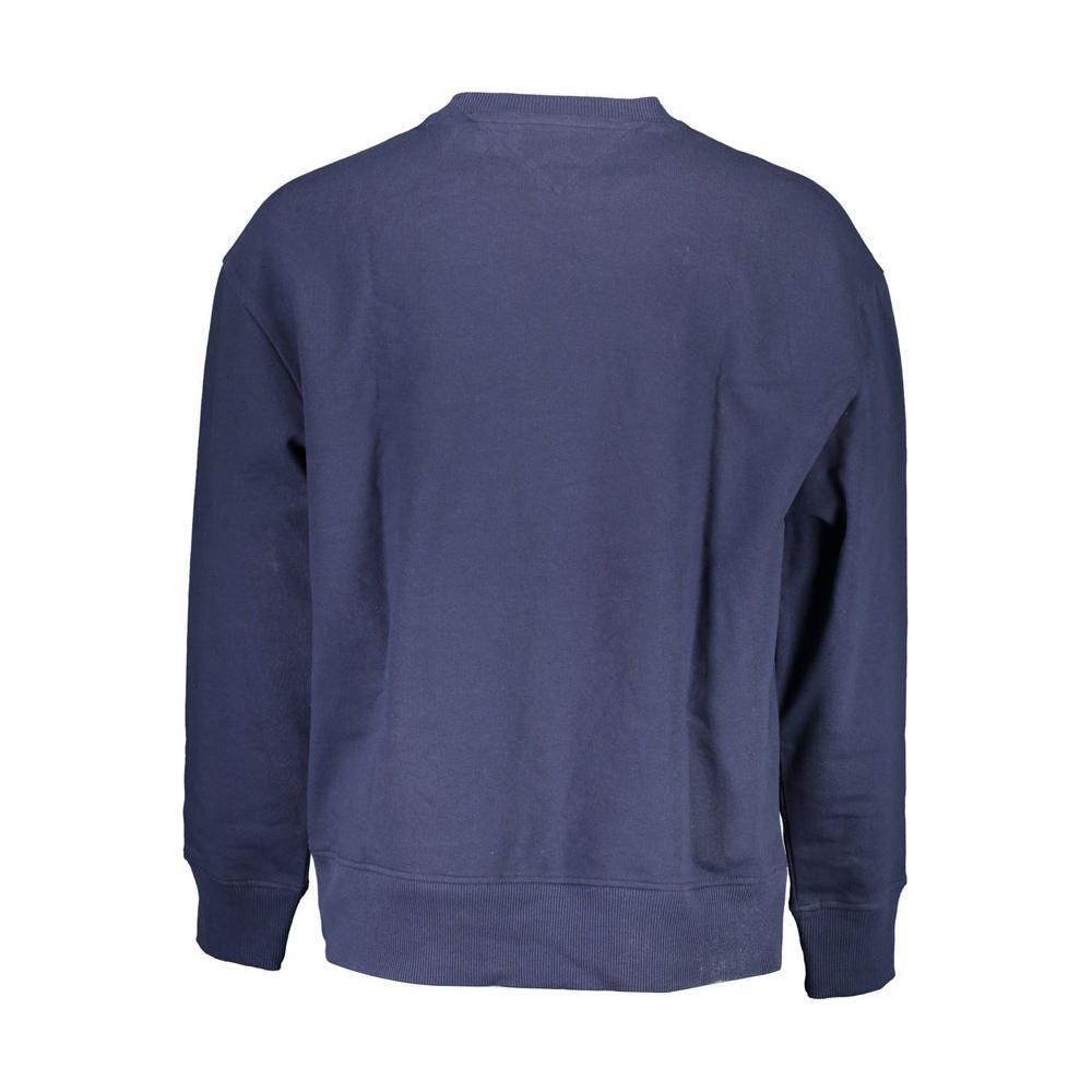 Tommy Hilfiger Blue Cotton Men Sweater 1728,67403481248,Blue,Clothing,Men,Men - Clothing,New with tags,Sweaters - Men - Clothing,Tommy Hilfiger,XXL TO-14120-XXL