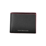 Tommy Hilfiger Elegant Leather Bifold Wallet with Contrast Accents 1728,67403481248,Bags,Black,Men,Men - Bags,New with tags,Tommy Hilfiger,Wallets - Men - Bags Tommy Hilfiger TO-27517
