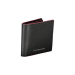 Tommy Hilfiger Elegant Leather Bifold Wallet with Contrast Accents 1728,67403481248,Bags,Black,Men,Men - Bags,New with tags,Tommy Hilfiger,Wallets - Men - Bags Tommy Hilfiger TO-27517