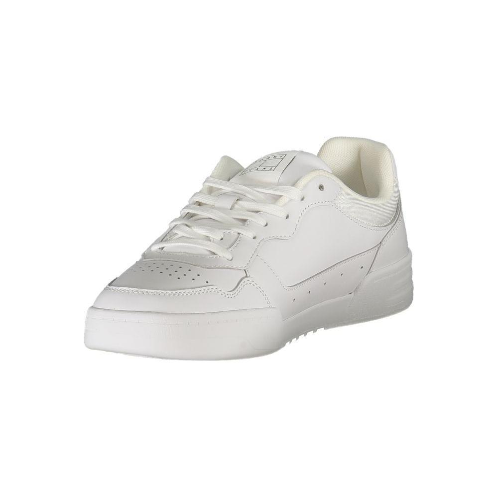 Tommy Hilfiger Tommy Hilfiger White Leather Mens Sneaker TO-36759-EU40/US7 1728,67403481248,EU40/US7,EU41/US8,EU42/US9,EU43/US10,EU44/US11,EU45/US12,EU46,Men,Men - Shoes,New with tags,Shoes,Sneakers - Men - Shoes,Tommy Hilfiger,White