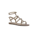 Valentino Garavani Rockstud Sandals 1728,72470364320,EU35.5/US5.5,EU36.5/US6.5,EU36/US6,EU38/US8,EU40/US10,EU41/US11,Gray,New with tags,Sandals - Women - Shoes,Shoes,Valentino Garavani,Women,Women - Shoes Valentino Garavani VA-7W2S0A05VODP45-EU36/US6