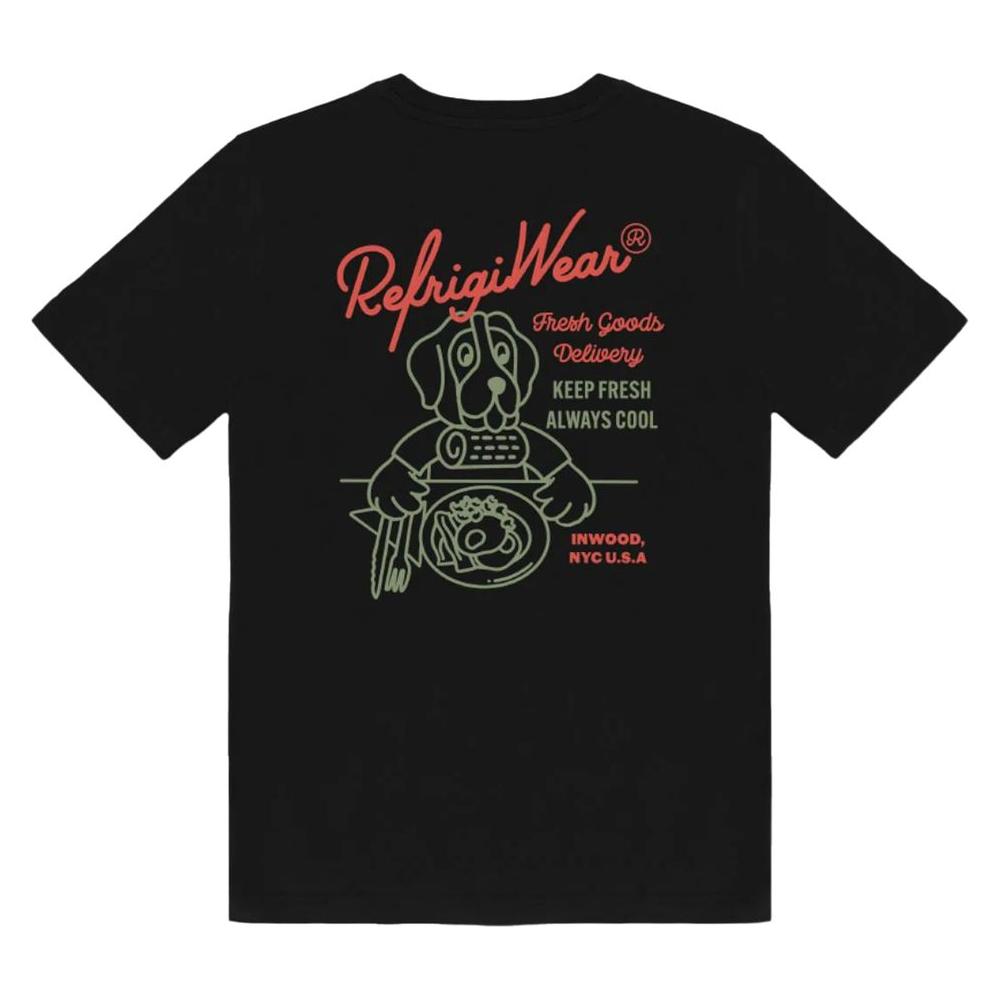 Refrigiwear Black Cotton T-Shirt