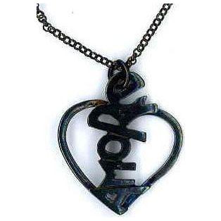 AMBROSINI JEWELS - PENDENTE ARGENTO 925° cuore finitura brunita lucida PC 03 12 06