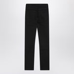 Frame Black straight-leg jeans The Pencil