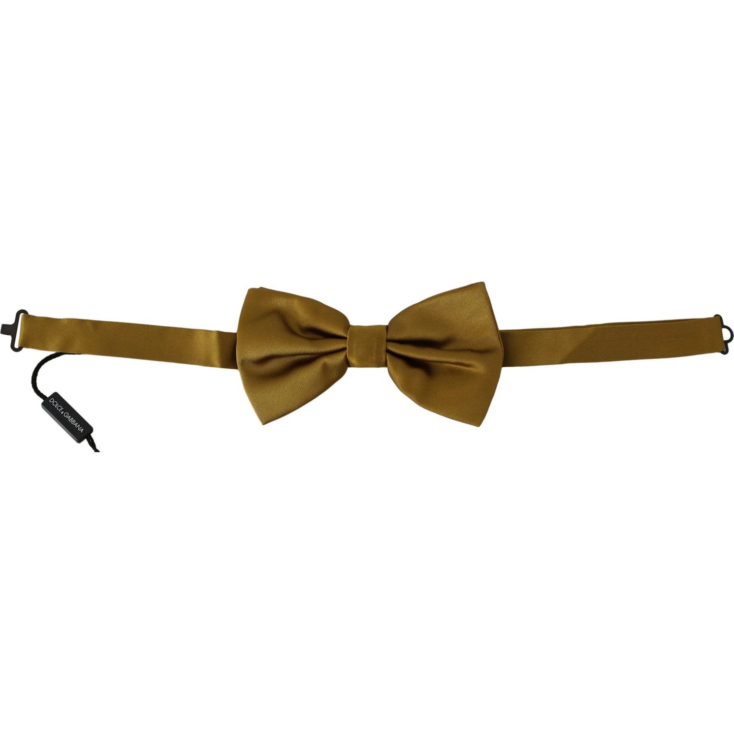 Dolce & Gabbana Yellow Mustard 100% Silk Butterfly Papillon Men Bow Tie Bow Tie