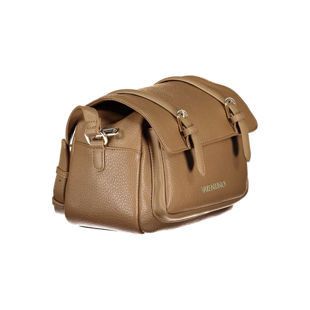 Mario Valentino Brown Polyurethane Women's Bag