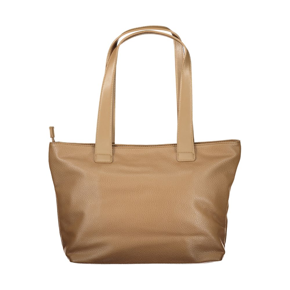 Mario Valentino Brown Polyurethane Womens Bag