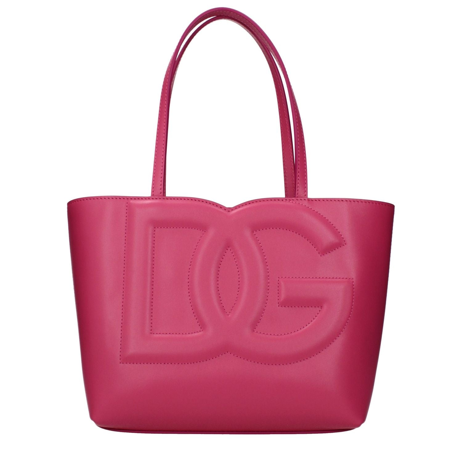 Dolce & Gabbana Pink Leather Handbag