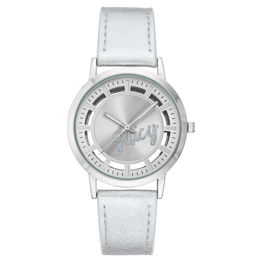 Juicy Couture Silver Plastic Dress Watch 1728,67434610848,Accessories,Dress Watches - Watches - Accessories,Juicy Couture,New with tags,Silver,Watches - Accessories,Women
