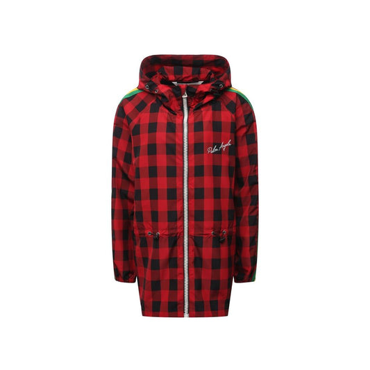 Palm Angels Red Polyamide Shell Jacket