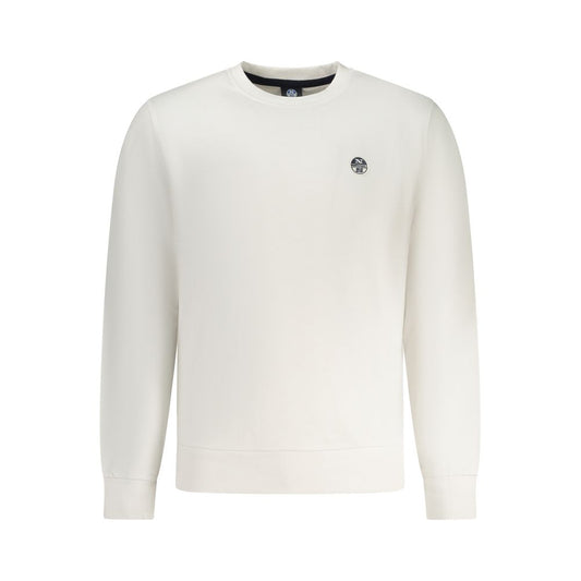 North Sails White Cotton Mens Sweatshirt
