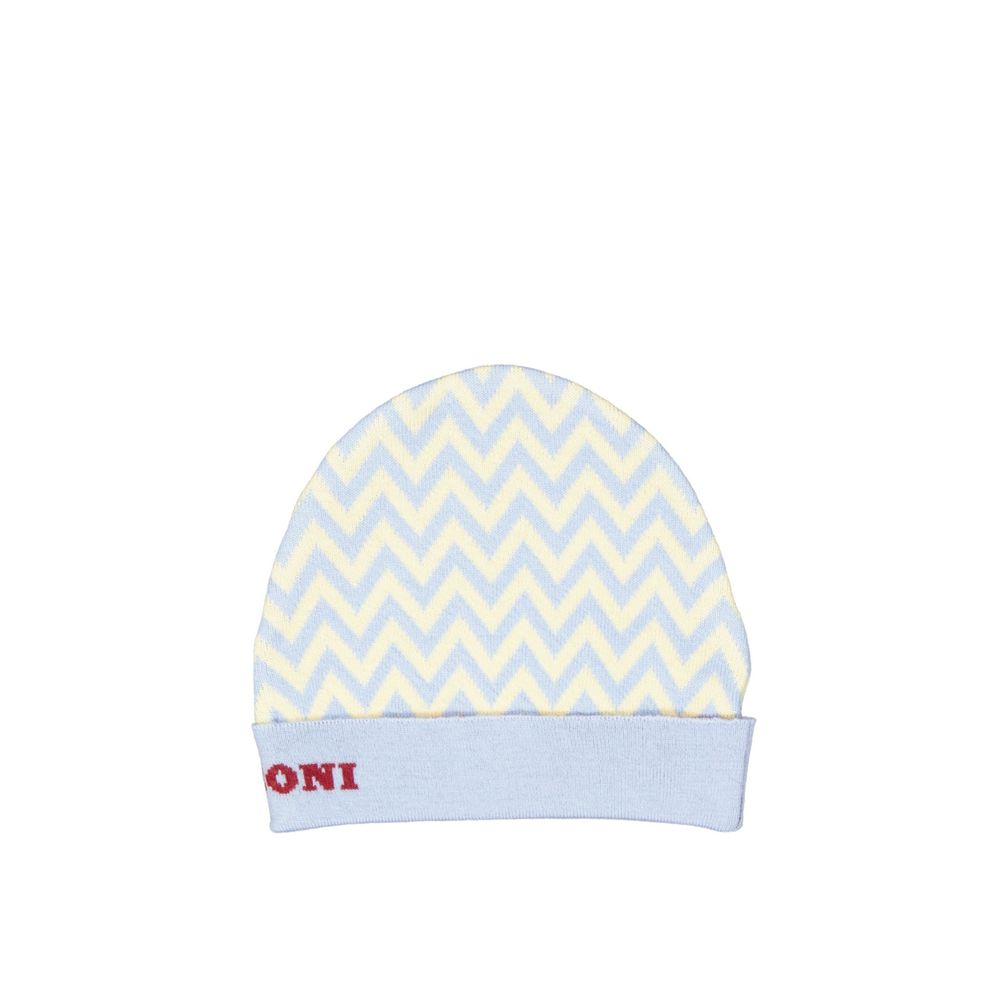 Missoni Blue Wool Beanie 1728,75611013280,Accessories,Beanie - Hats - Accessories,Blue,Hats - Accessories,Missoni,New with tags,UNI,Women
