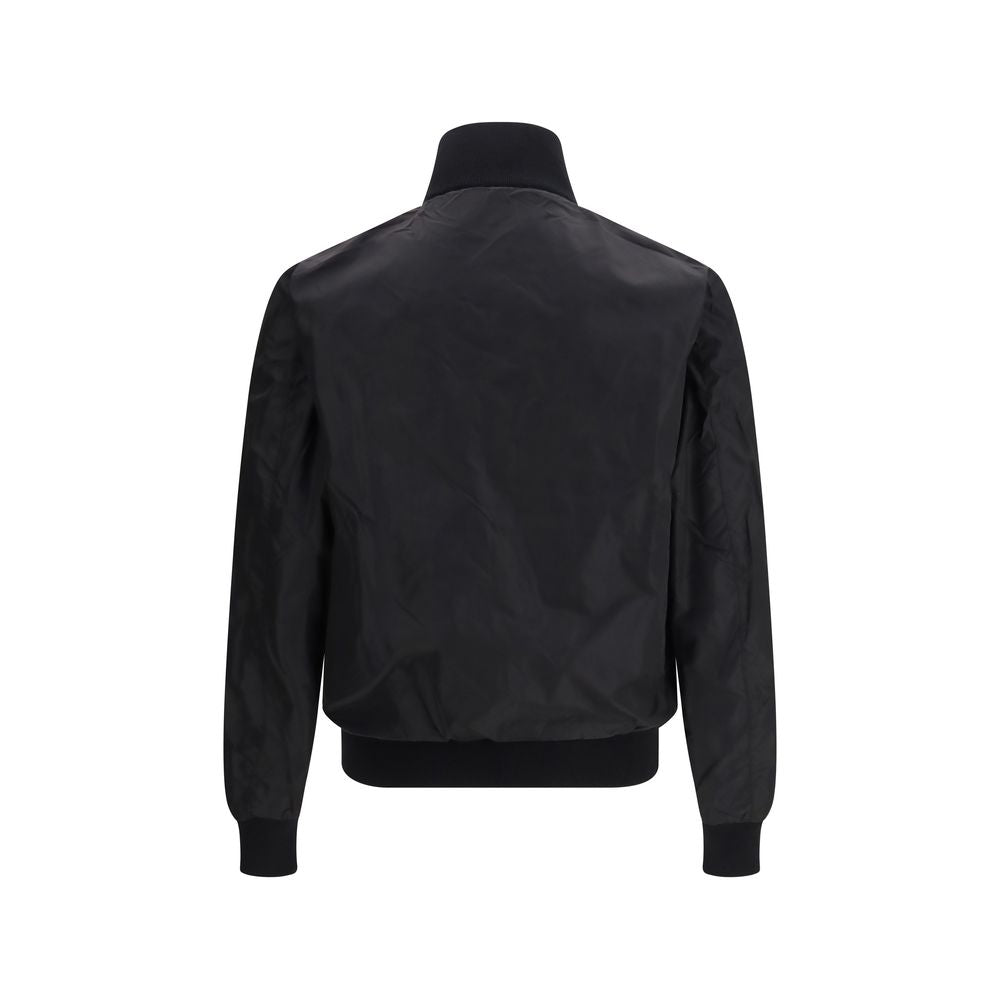 Prada Black Wool Oves Aries Jacket