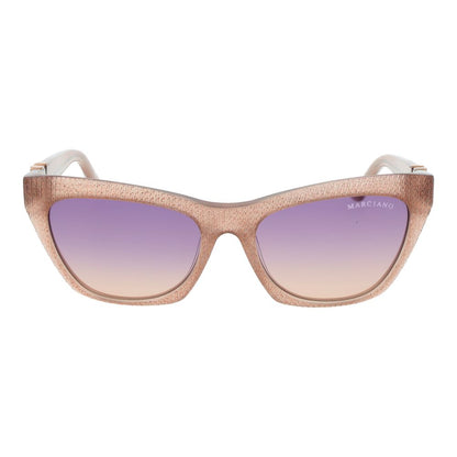 Marciano by Guess Beige Acetate Sunglasses