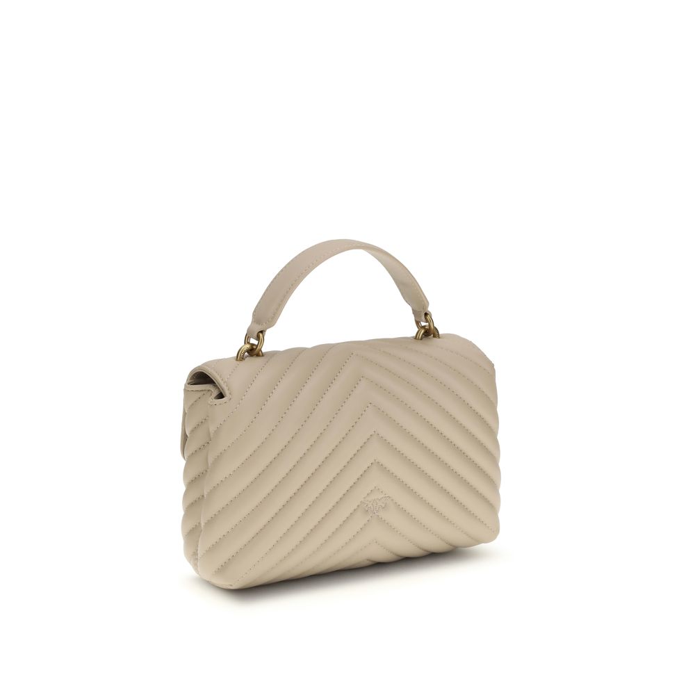 PINKO Beige Calf Leather Bos Taurus Handbag 1728,72470364320,Bags,Beige,Handbags - Bags,New with tags,PINKO,Women