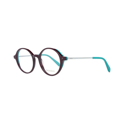 Emilio Pucci Burgundy Plastic Glasses (Frames)