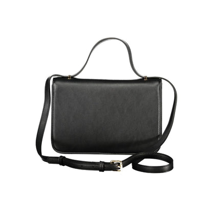 Mario Valentino Black Polyurethane Women's Bag