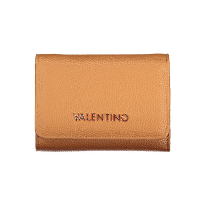 Mario Valentino Brown Polyurethane Women's Wallet