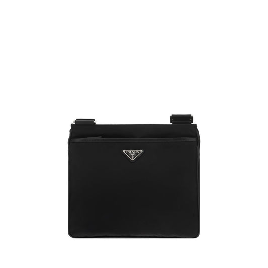 Prada Black Nylon Shoulder Bag 1728,72470364320,Bags,Black,Men,New with tags,Prada,Shoulder Bags - Bags