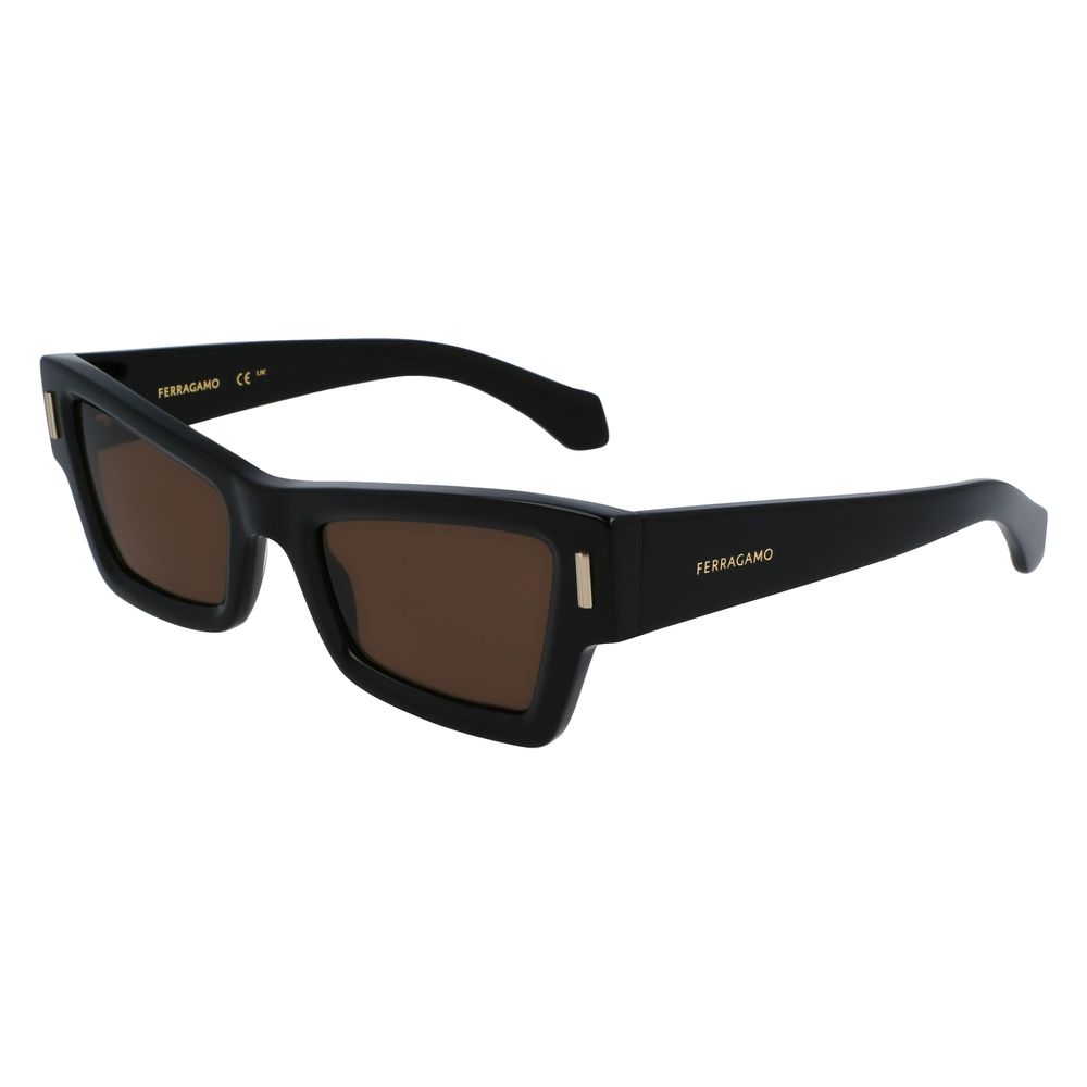 Ferragamo Black Acetate Sunglasses 1728,67434610848,Accessories,Black,Ferragamo,Glasses and Sunglasses - Accessories,New with tags,Sunglasses - Glasses and Sunglasses - Accessories,Women