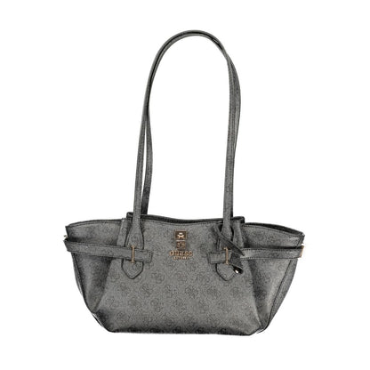 Guess Jeans Black Polyurethane Women's Handbag