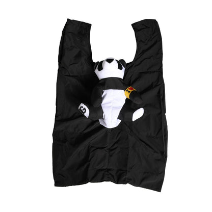 Dolce & Gabbana Men Black Polyester Panda Stuffed Ecobag Bag