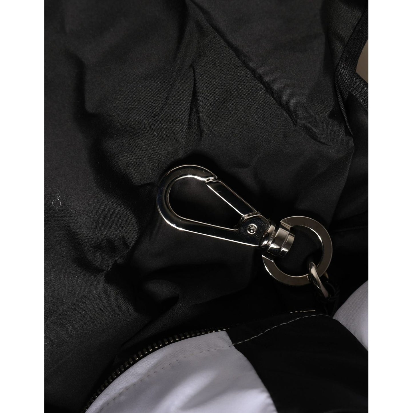 Dolce & Gabbana Men Black Polyester Panda Stuffed Ecobag Bag