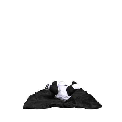 Dolce & Gabbana Men Black Polyester Panda Stuffed Ecobag Bag