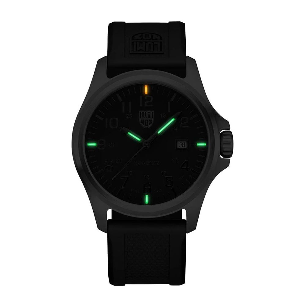 Luminox Black Resin Sport Watch