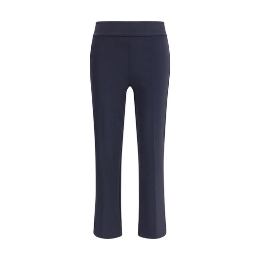 Avenue Montaigne Blue Polyamide Casual Pants
