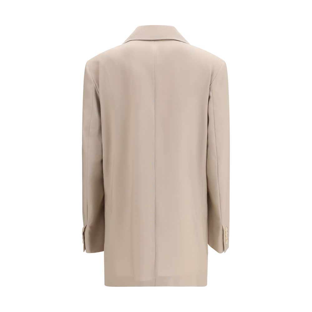 Max Mara Beige Wool Blazer