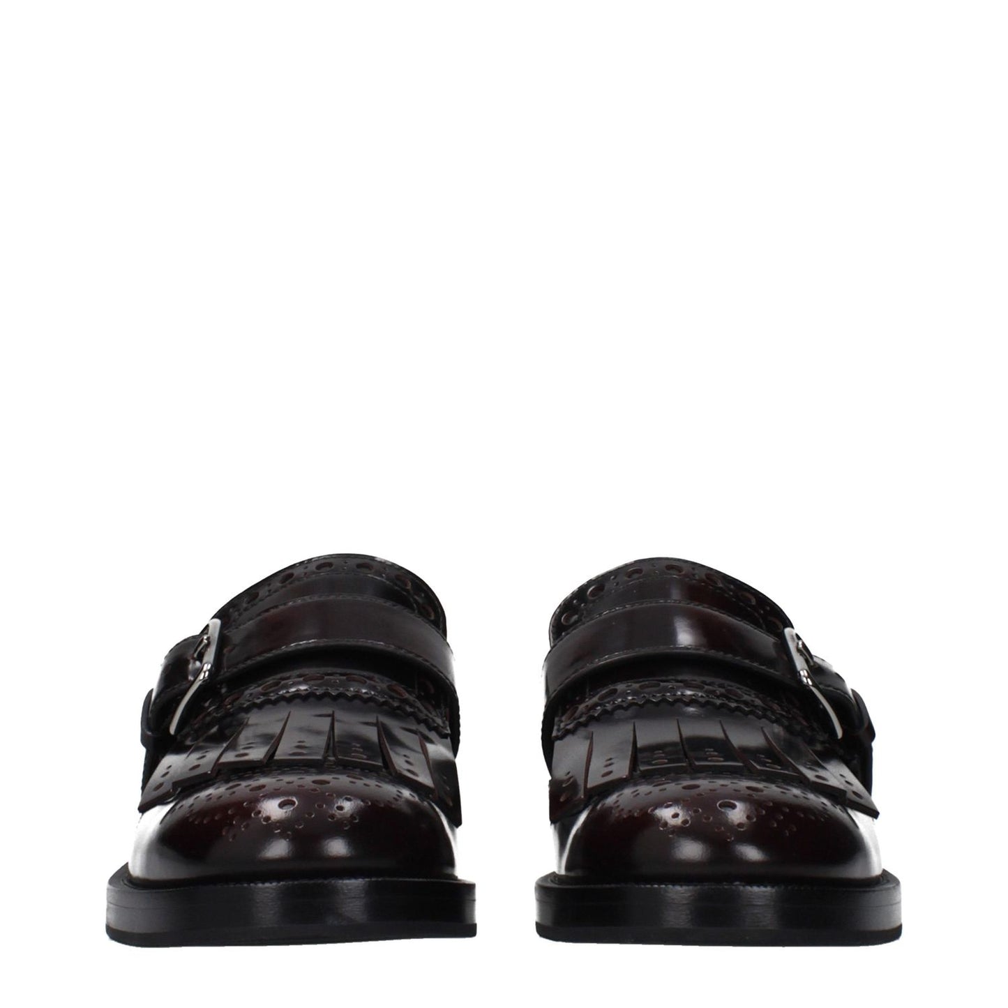Church's Red Leather Slip-On Loafers