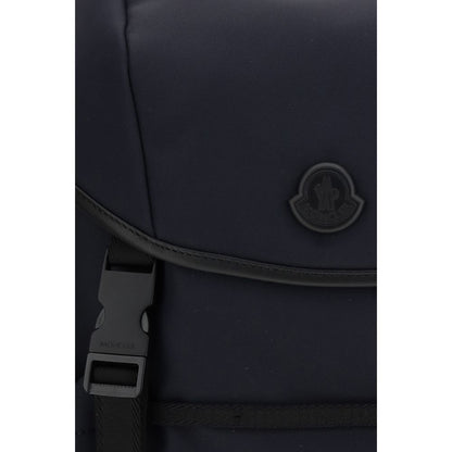 Moncler Blue Polyamide Backpack