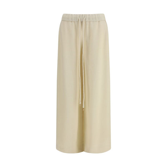 Gabriela Hearst Beige Alpaca Vicugna Pacos Casual Pants
