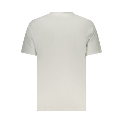 Converse Bianco Cotton Men T-Shirt