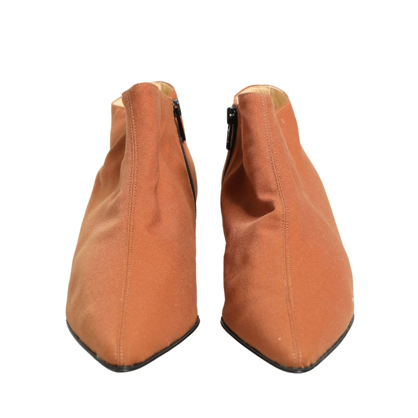 Dolce & Gabbana Brown Suede Ankle Boots Shoes