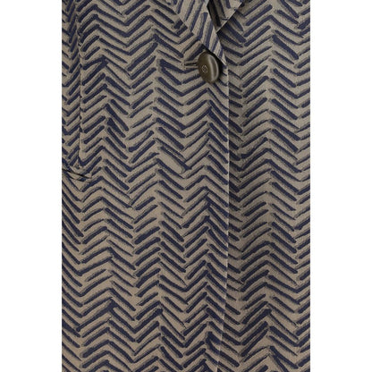 Giorgio Armani Beige Viscose Blazer