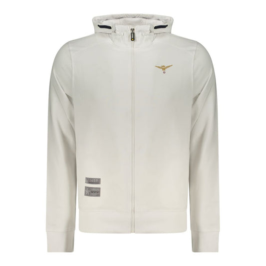Accademia Militare White Cotton Men's Hoodie