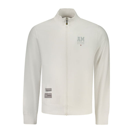 Accademia Militare White Cotton Men's Sweatshirt