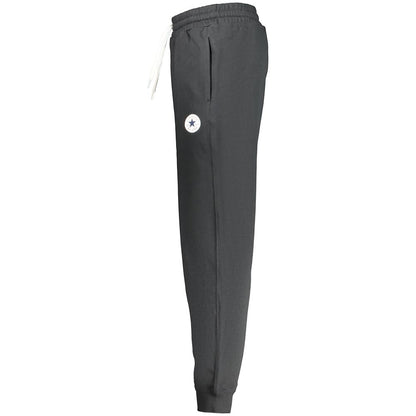 Converse Black Cotton Men's Trouser