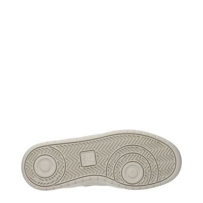 Veja White Leather Low Top Sneakers