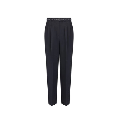 Dior Black Wool Dress Pants