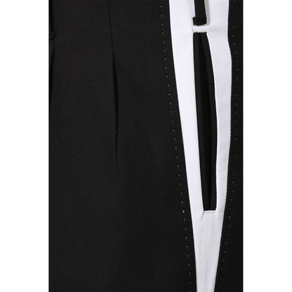 Dolce & Gabbana Black Cotton Pants