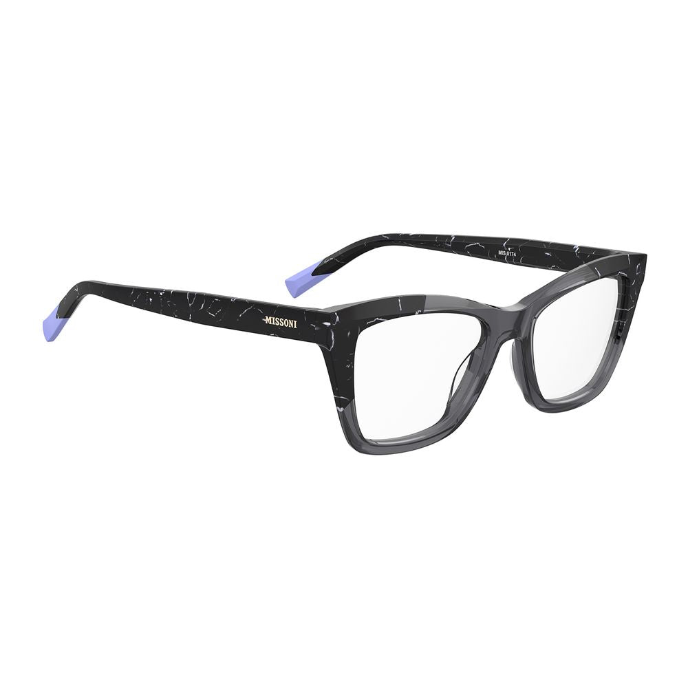Missoni Gray Acetate Glasses (Frames)