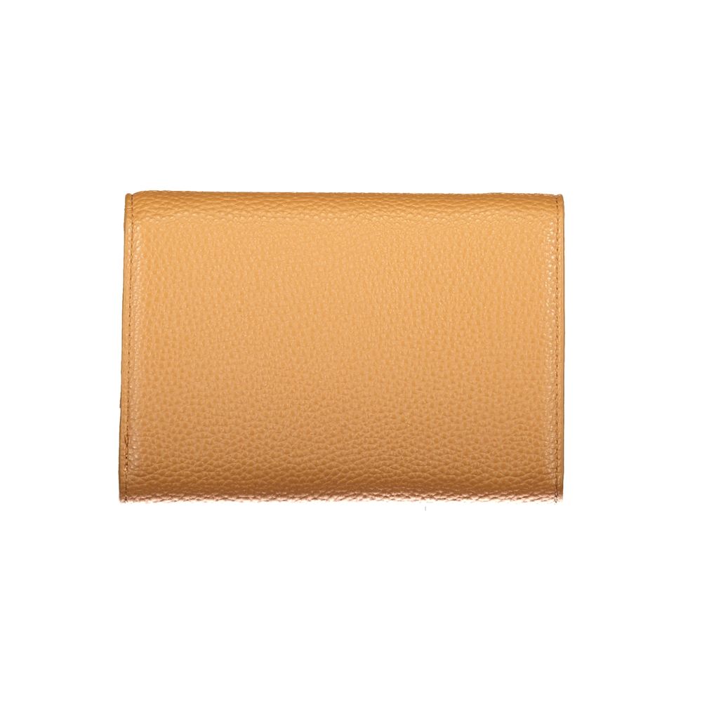 Mario Valentino Brown Polyurethane Women's Wallet