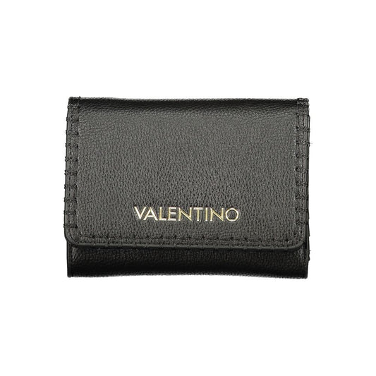 Mario Valentino Black Leather Women's Wallet